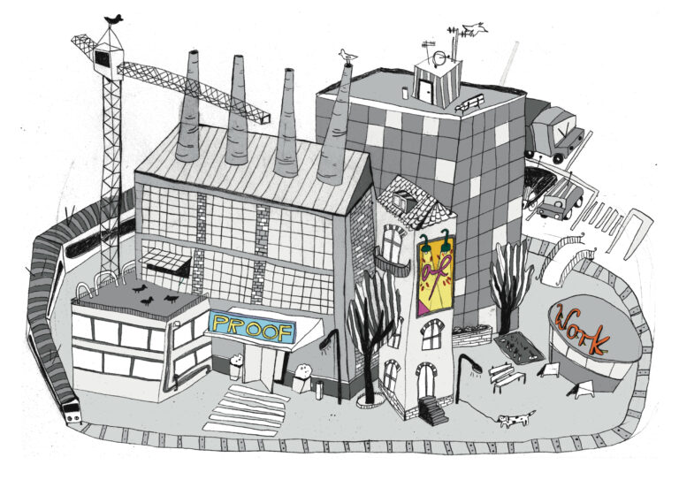 A Building symbolizing the World of Labour